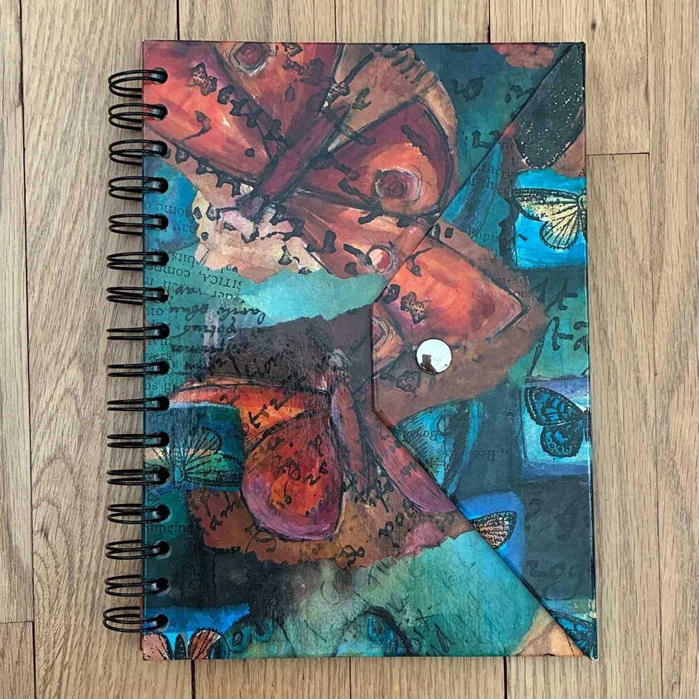 Spiral Journal Set: 2 spiral journal notebooks; Hardcover. Ruled pages